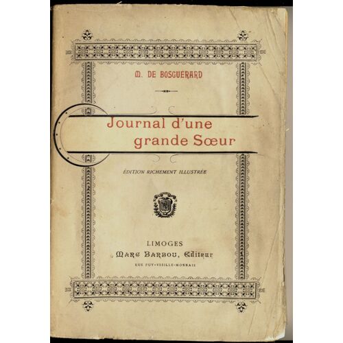 Journal D'une Grande Soeur
