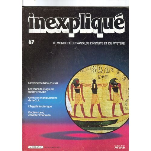 Inexpliqué  N° 67