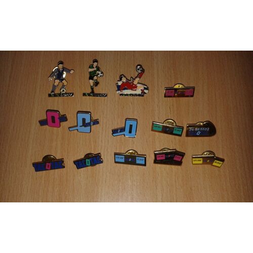 Lot De 14 Pin's Française Des Jeux