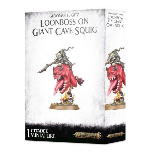 Games Workshop Loufboss Sur Squig Des Cavernes Géant