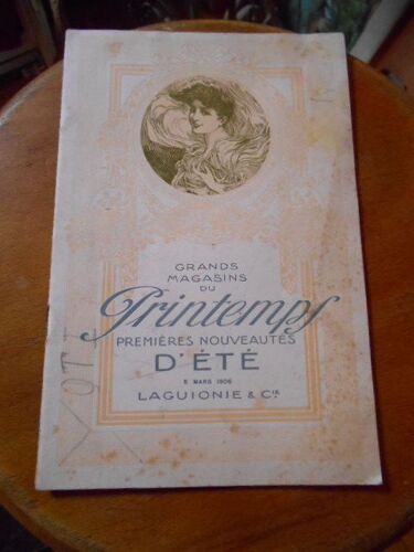 Catalogue Des Grands Magasins Du Printemps 1906 