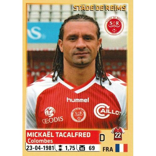 N° 395 - Image Panini Foot 2014 / 2015 - Mickael Tacalfred - Reims