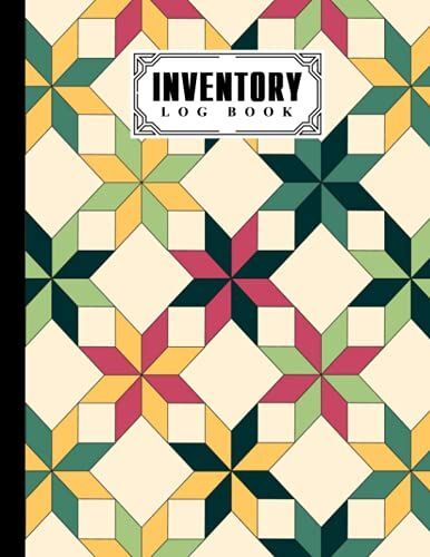 Inventory Log Book: Premium Rhombus Cover Inventory Log Book, Inventory Log Book For Business | Simple Inventory Tracker, 120 Pages, Size 8.5" X 11" By Arnd Gebhardt