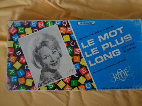 Le Mot Le Plus Long - Emission Tv 1965 - Ortf