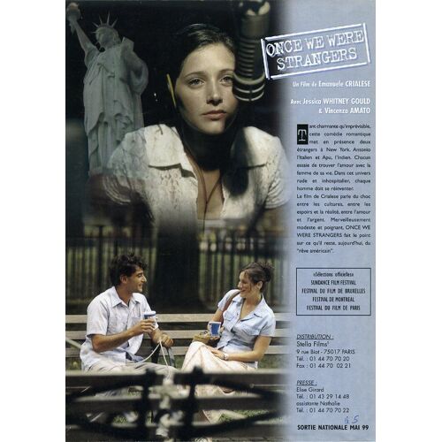 Once We Were Strangers, Synopsis, De Emanuele Crialese, Avec Vincenzo Amato, Jessica Whitney Gould