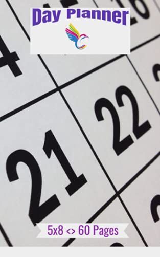 Cool Day Planner: Plan Your Days, Events, Birthdays, Gym Schedule Quick & Fast - 5x8 60 Pages