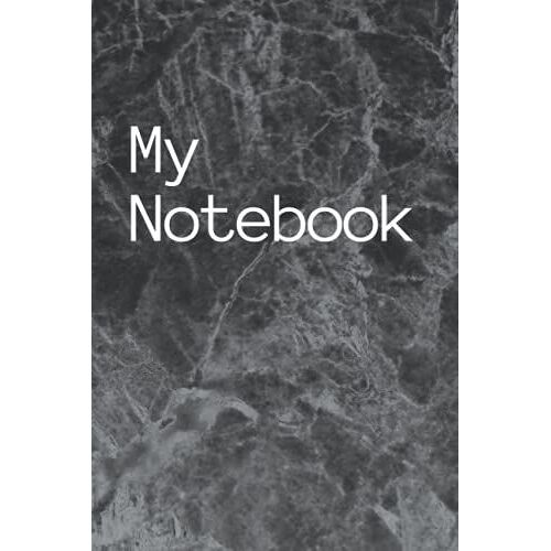 My Notebook: Cute Writing Journal/Notebook With Blank Lines Perfect For Writing Your Thoughts, Best Notebook For Men, Women, Boys, And Girls