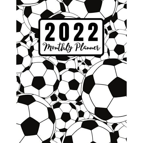 2022 Calendar And Monthly Planner: Cute Soccer Daily / Weekly Organizer And Chaos Coordinator With To-Do Lists | Includes A Notes Section | Schedule & ... Diary I Ideal Christmas And New Year's Gift
