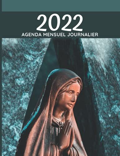 Agenda Quotidien Et Mensuel: Agenda Et Calendrier Chretien Catholique