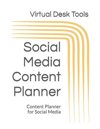 Social Media Content Planner: Content Planner For Social Media