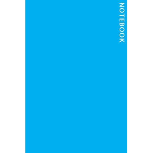 Notebook: Sky Blue Composition Notebook For Kids, Teens, And Adults , Journal College Ruled Lined Pages
