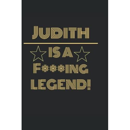 Judith Notebook: Organizer | Planner | Journal | 120 Pages