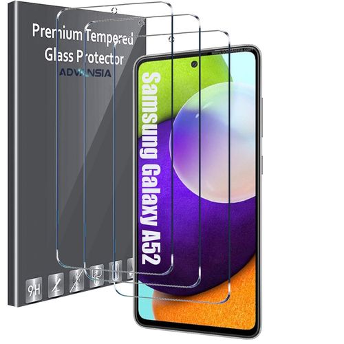 Advansia Verre Trempé Pour Samsung Galaxy A52 [X3]