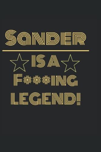 Sander Notebook: Organizer | Planner | Journal | 120 Pages