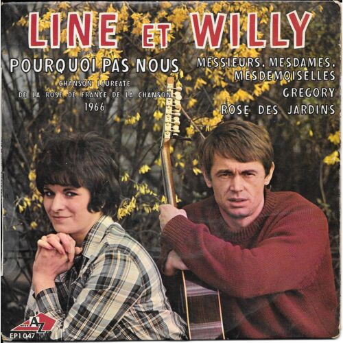 Pourquoi Pas Nous (Chanson Lauréate De La Rose D'or D'antibes 1966) / Gregory / Messieurs, Mesdames, Mesdemoiselles / Rose Des Jardins [Vinyle 45 Tours 7" Ep]