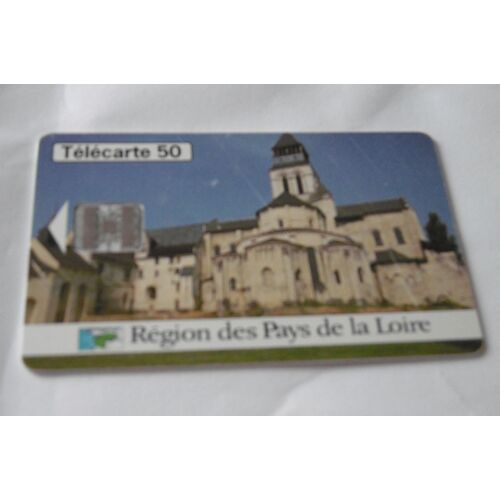 Carte Téléphone - Région Des Pays De Loire - Fontevraud - 50 U - 05/96