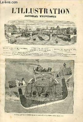 L'illustration Journal Universel N° 1662-Texte : Histoire De La Semaine. ¿ Courrier De Paris, Par. M Philibert Audebrand ¿ Nos Gravures : L'exposition De Philadelphie De 1876: Le Palais Des ...