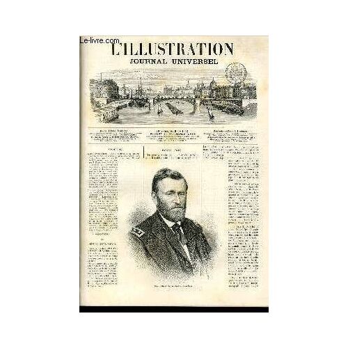 L'illustration Journal Universel N° 1342-Texte : Ulysses Tirant. ¿ Revue Politique De La Semaine. ¿ Courrier De Paris Eu Voyage. ¿ Correspondance D'espagne. ¿ Alger : Punch Offert À Jules ...