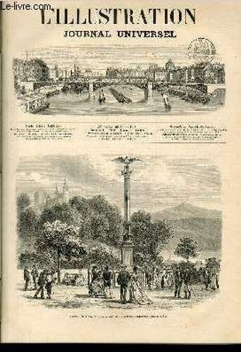 L'illustration Journal Universel N° 1331-Texte : Tie Vue Politique De La Semaine ¿ Le Monument De La Pologne, À Zurich. ¿ Courrier De Paris. ¿.Le Barrage De Suresnes. ¿ Le Phare Des ...