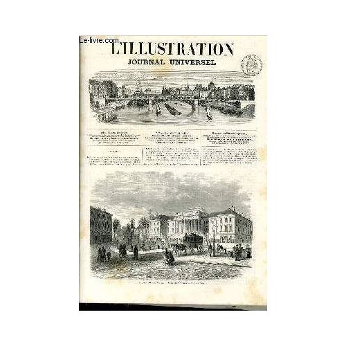 L'illustration Journal Universel N° 1412-Texte : Revue Politique De La Semaine. ¿ Courrier De Paris. ¿ La Haule-Cour De Justice. ¿ Le Doute Enjustiee, Nouvelle, Par M. S. De Raubar (Suite). ...