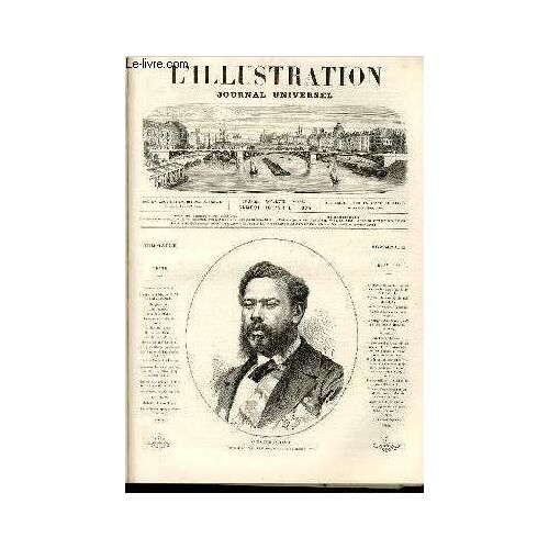 L'illustration Journal Universel N° 1625-Histoire De La Semaine.Courrier De Paris, Par M. Philibert Audebrand.Nos Gravures :Azib - Zamoun ; Sibi-Bou -Medin ;Le Nouveau Roi Des Îles Sandwich ...