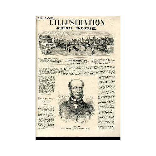 L'illustration Journal Universel N° 1494-Texte : Revue Politique De La Semaine. ¿ Courrier De Paris. ¿ Une Visite Au Champ De Bataille De Fr¿Sch-Willer. ¿ Rome Capitale (Ii). ¿ La Commission ...