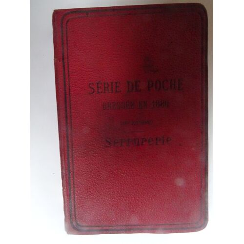 Série De Poche Des Prix De La Ville De Paris Dressée En 1880, Serrurerie