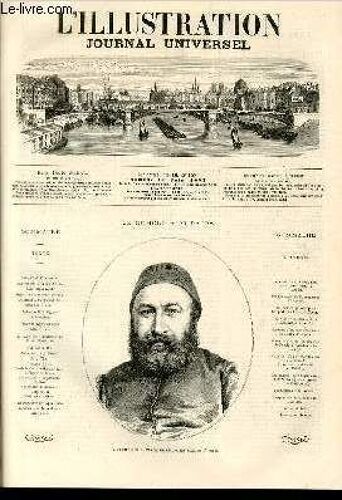 L'illustration Journal Universel N° 1581-Histoire De La Semaine. Courrier De Paris, Par M. Philibert Audebrand. Théâtre Du Vaudeville : Dianah. Panazol, Un. Monsieur Qui Attend Ses ...