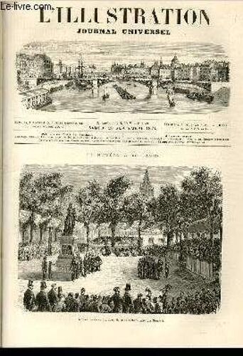 L'illustration Journal Universel N° 1648-Texte : Histoire De La Semaine. ¿ Courrier De Paris, Par M. Philibert Audebrand. ¿ Nos Gravures : Voyage Du Président De La République À Lille; ¿ Les ...