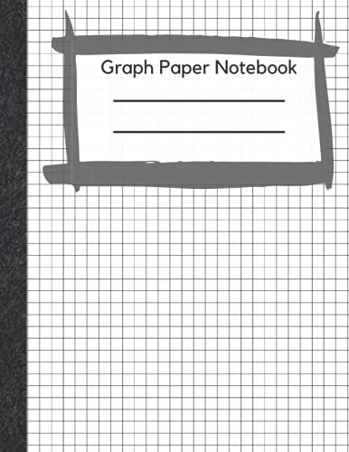 Graph Paper Notebook: Quad Ruled Simple Grid Paper Notebook, 100 Pages, Large 8.5 X 11
