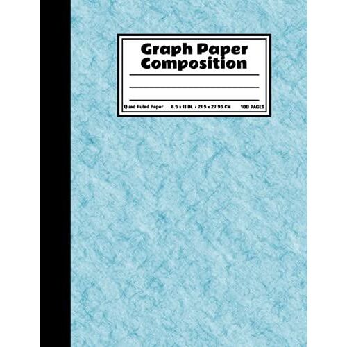 Graph Paper Composition Notebook: Quad Ruled 5 Squares Per Inch, 100 Pages, Large 8.5 X 11 Inches, Quad Ruled Composition Notebook For Math And Science Composition (Notebook For College Students)