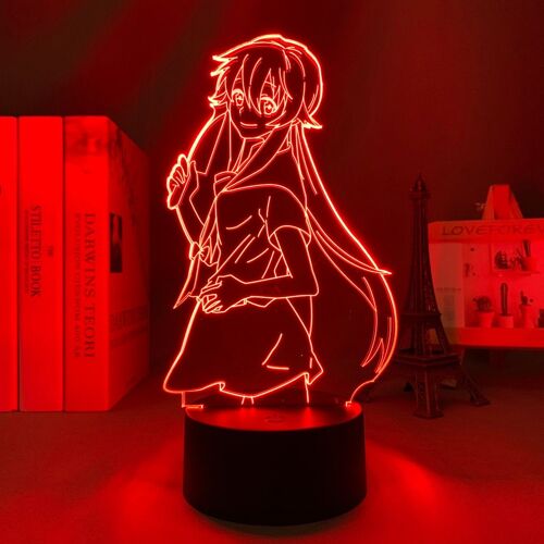 Lampe Led Manga Future Diary, Luminaire Décoratif En 3d, Idéal Pour Une Chambre D'enfant Ou Une Table D'anniversaire