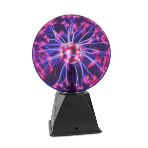 Boule plasma 20cm Effet charge électrique coloré
