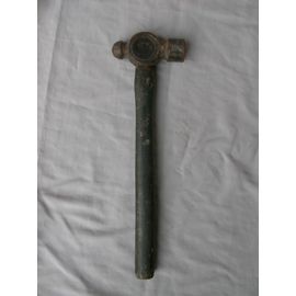 Ww2/Post. France Marteau Militaire Francais De Carrossier Avec Peinture Armée Francaise Cop 40 Cm