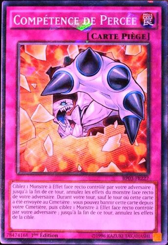 Carte Yu-Gi-Oh Bp03-Fr227-Sh Compétence De Percée Neuf Fr