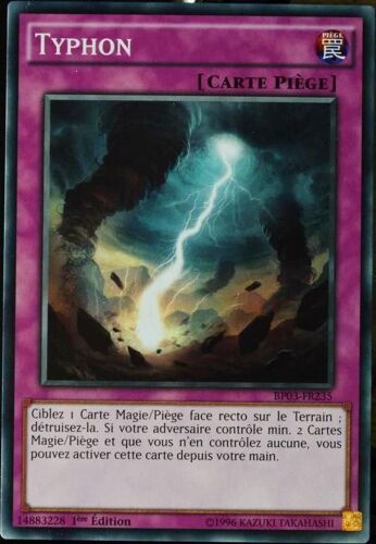Carte Yu-Gi-Oh Bp03-Fr235 Typhon Neuf Fr