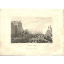 Cérémonie Des Cendres De Napoléon, 1840, E.Lami 
