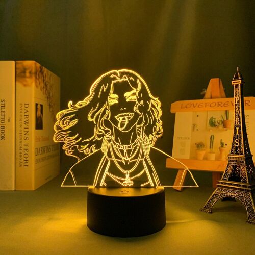 Lampe Led 3d À L'effigie De L'anime Tokyo Vengeance, Luminaire Décoratif D'intérieur, Idéal Pour Une Chambre D'enfant Ou Un Bureau, Ou Comme Cadeau D'anniversaire