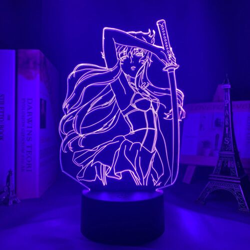 Lampe Led En 3d, Anime Future, Veilleuse Pour Chambre D'enfant, Décoration, Cadeau D'anniversaire, Manga, Yuno Gasai