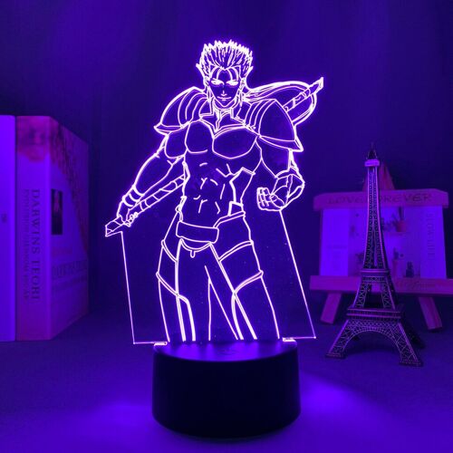 Lampe Led 3d En Forme De Manga, Luminaire Décoratif D'intérieur, Idéal Pour Une Chambre À Coucher Ou Comme Cadeau D'anniversaire