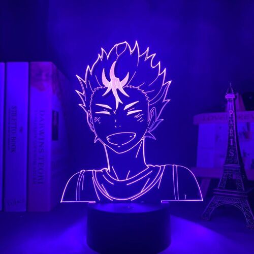 veilleuse 3d Anime Haikyuu Yu, veilleuse pour chambre à coucher, cadeau d'anniversaire pour enfants, lampe Manga