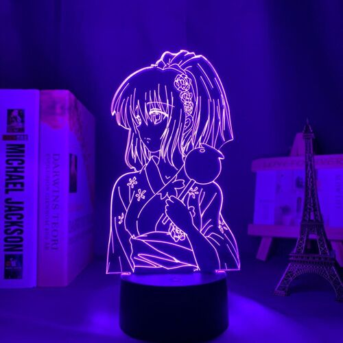 Lampe Led 3d Anime To Love Ru, Décoration Pour Chambre À Coucher, Cadeau D'anniversaire Pour Lui Momo Belia Deviluke