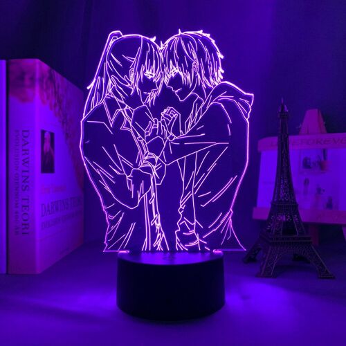 Lampe Led En 3d, Thème Manga, Cadeau D'anniversaire, Luminaire Décoratif D'intérieur, Idéal Pour Une Chambre À Coucher Ou Une Table De Chevet