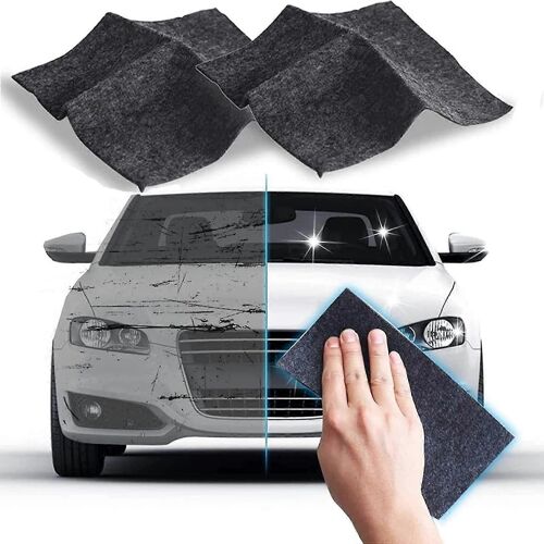 2pcs Nano Sparkle Cloth, Nano Sparkle Cloth pour les rayures de voiture, Multi-purpose Car Scratch Removal Cloth, Nano Magic