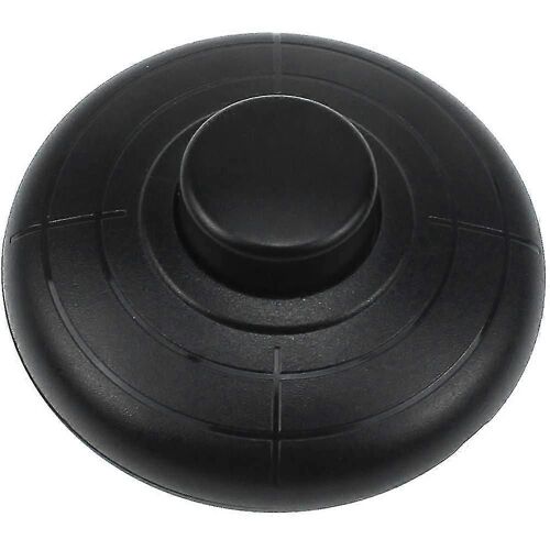 Interrupteur À Pied En Ligne Pour Lampe Standard Interrupteur À Pied Rond En Ligne Pour Lampe De Sol Et Lampe De Table - Noir