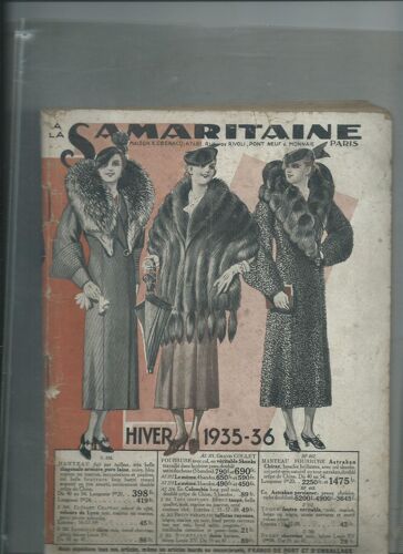 A La Samaritaine. Catalogue. Hiver 1935-36