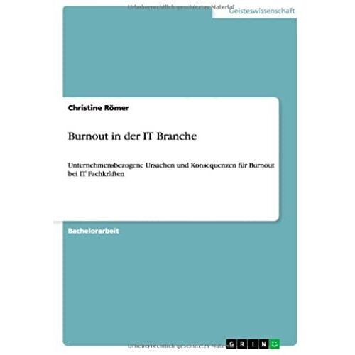 Burnout In Der It Branche