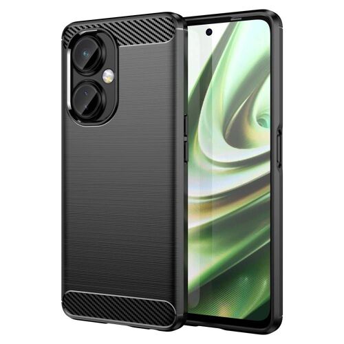 Coque pour OnePlus Nord CE 3 5G / CE 3 Lite 5G - housse etui silicone gel carbone + film ecran - NOIR