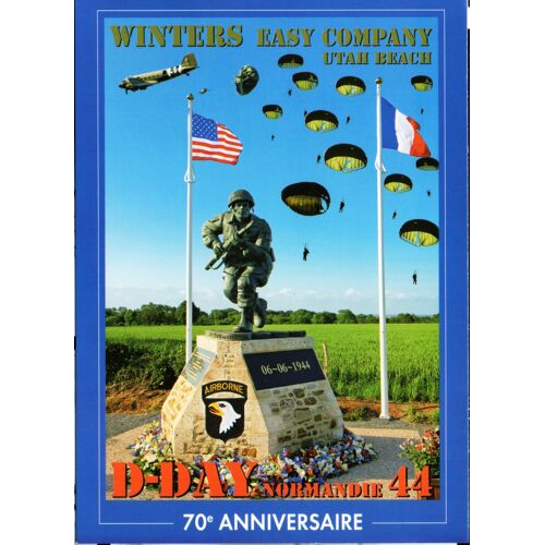 Ww2 - Cp - 70ème Anniversaire Du Débarquement - Winters Easy Company - Utah Beach
