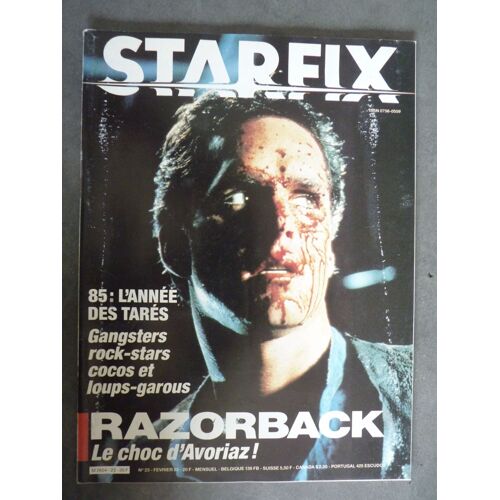 Starfix Gregory Harrison - Razorback Cover, Patrick Swayze, Paul Mccartney, David Lynch...